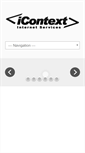 Mobile Screenshot of icontext.com